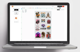 High-quality UV/DTF gang sheet builder for custom heat transfers, ideal for printing multiple designs on a single sheet.