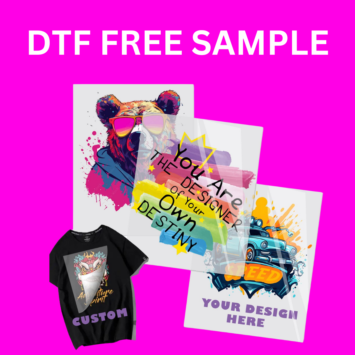 Free sample pack